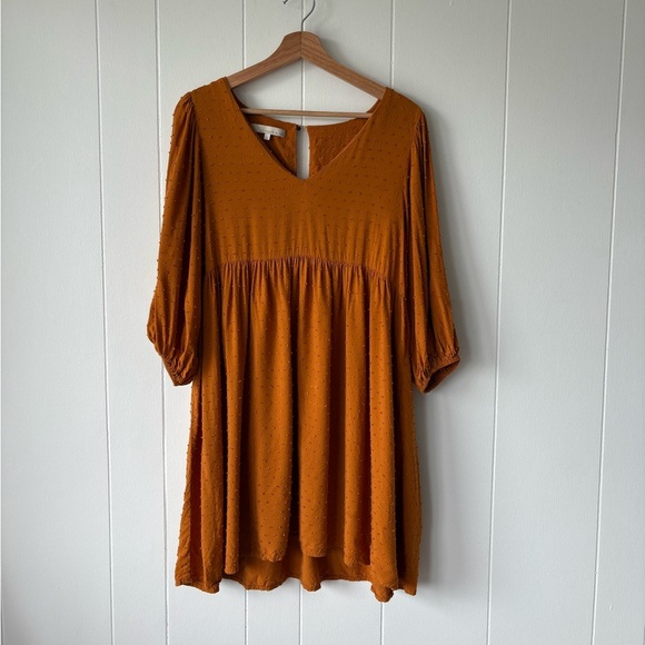 Monk & Lou Ayanna Swiss Dot Mini Dress | Size Small - Picture 3 of 7